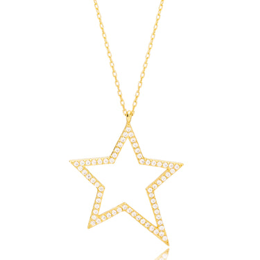 Hollow Star Pendent